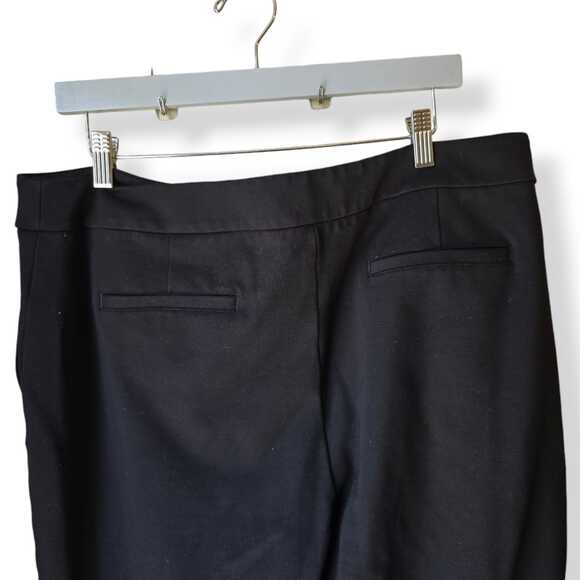 Boden Womens Black Wide Leg Pants Size 16 18 L Comfy Office Capsule Staple Plus - Picture 6 of 7